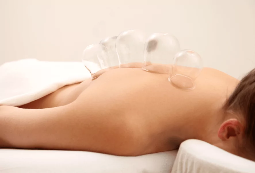 Schröpfmassage Detail