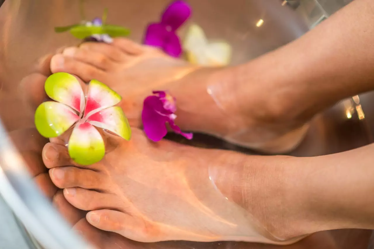 Fußreflexzonenmassage Detail